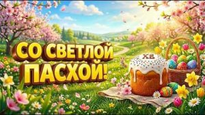 Поздравление с Пасхой 2026 🙏 Душевная песня «Христос Воскресе!» до слёз