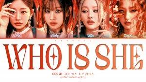 KISS OF LIFE Who is she (Перевод на русский) (Color Coded Lyrics)