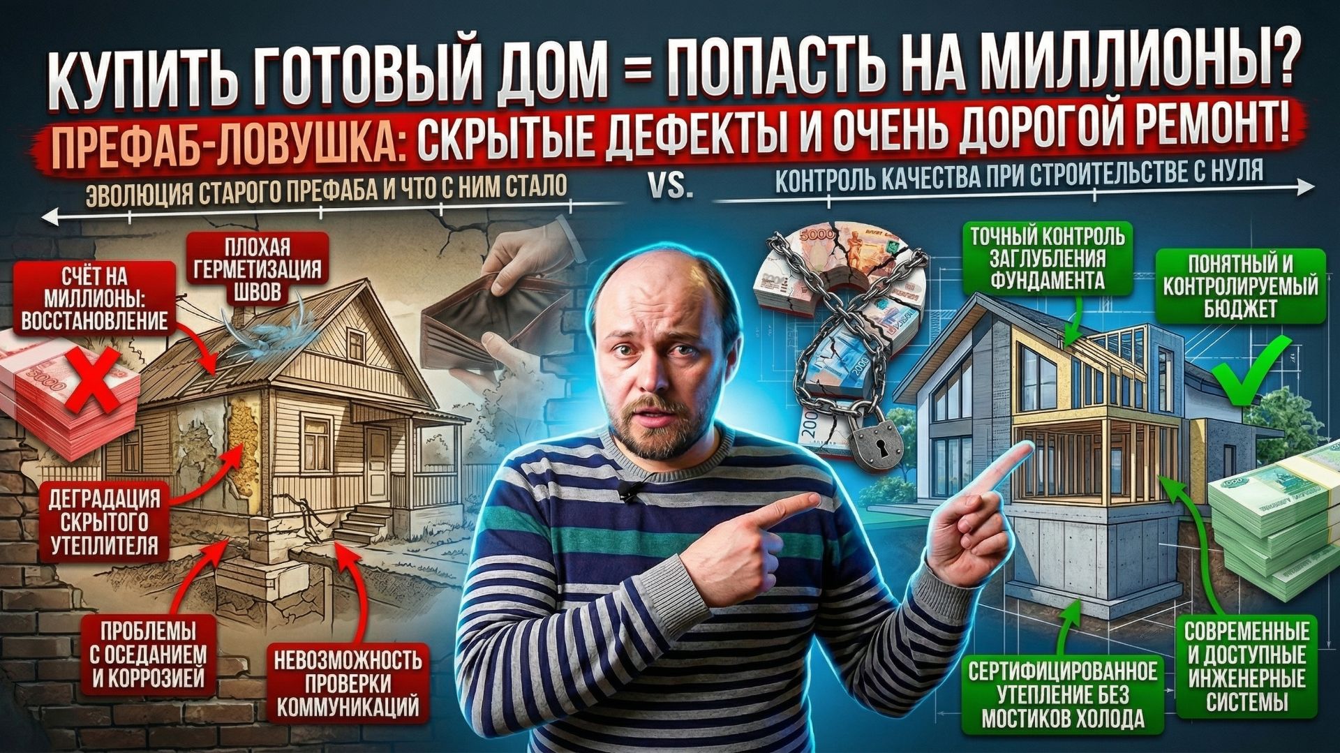 🚨 Ваш новый дом сгниёт за год! Ловушка готовых домов на продажу. Купить или строить с нуля? смотреть онлайн