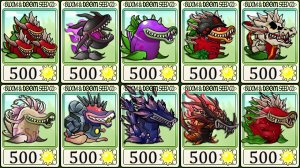 Испытание ПВЗ Фьюжн мод 3.5 — Демонстрация всех слияний растения чомпера!