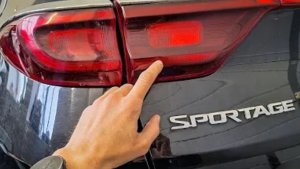 Как снять задний внутренний фонарь Kia Sportage 4 QL (2016-2021)