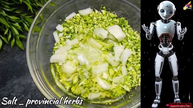 Котлеты из броколли с яйцом!✨Готово менее чем за 10 минут! 🥦 Богатое белком 🥚