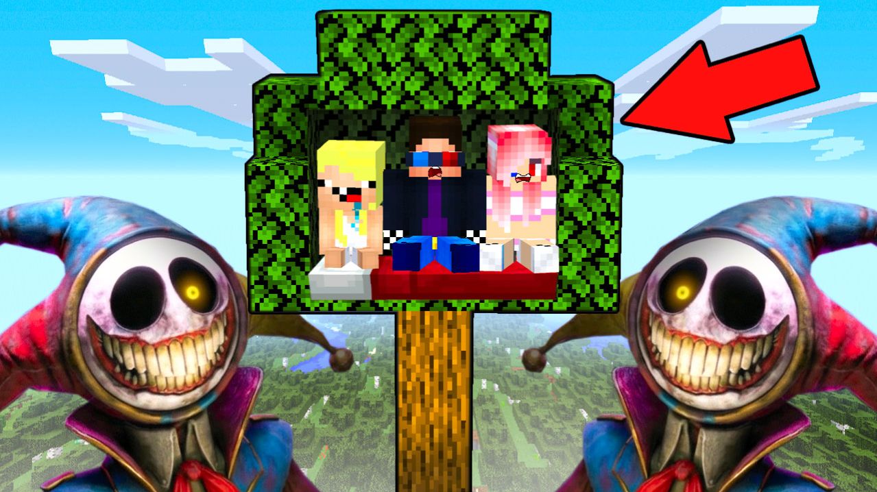 🌳ПОСТРОИЛИ ДОМ НА ДЕРЕВЕ ПРОТИВ ПРОТОТИПА В МАЙНКРАФТ! ШЕДИ МЕН MINECRAFT