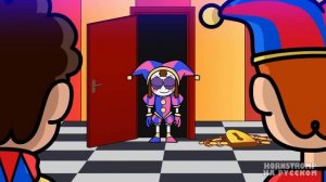 ЦИФРОВОЙ ЦИРК, НО ВСЕ ПРИЗРАКИ!   Digital Circus   Фан-Анимации на русском