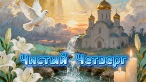 Чистый Четверг 🌿 Желаю мира и любви