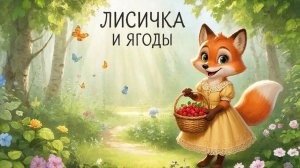 Музыкальный мультфильм для детей | Лисонька и ягоды❤
