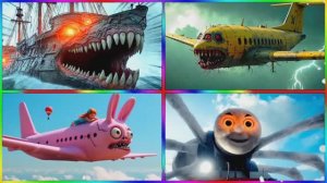 ТОМАС ПАРОВОЗИК ПАУК против ЗАРАЖЕННЫЕ МИНЬОНЫ — Битва Монстров и Эволюция EXE 🚂🕷️