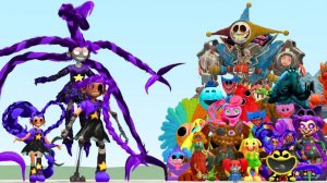 Все Фазы Лили Лавбрэйдс Против Монстров Поппи Плэйтайм