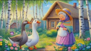 Два веселых гуся