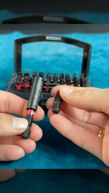 Набор бит 32 шт с креплением для ремня для шуруповерта FR-14592