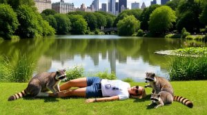 Гуляем по улицам Нью Йорка на машине