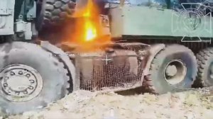 Эффектное уничтожение вражеской САУ "Богдана" в Сумской области
