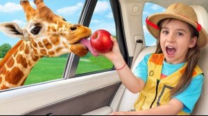 Майк и Саша отправляются на сафари с дядей — дети учатся быть добрыми и помогать другим