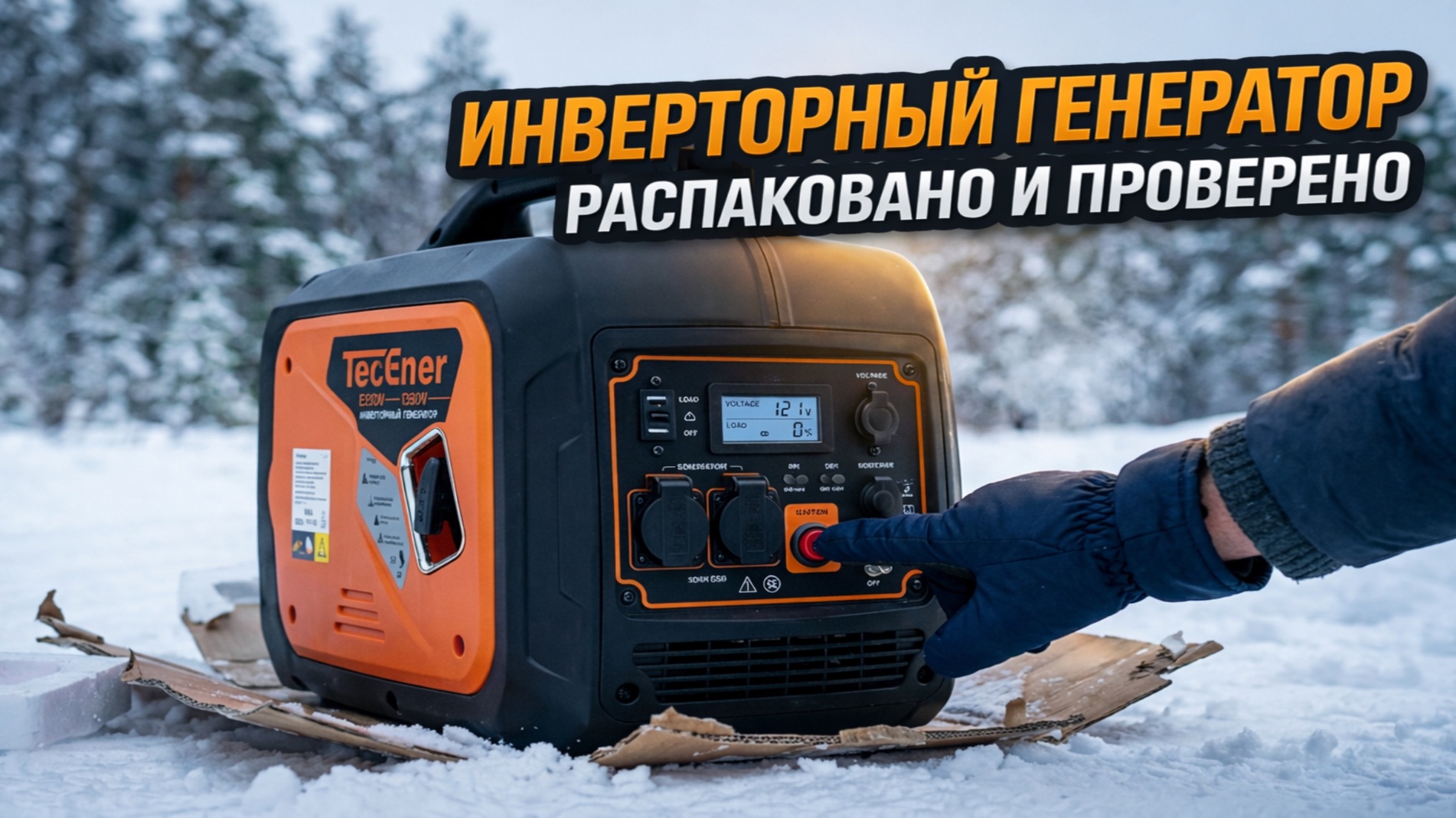 Большой ТЕСТДРАЙВ на инверторный бензиновый генератор для дачи и природы