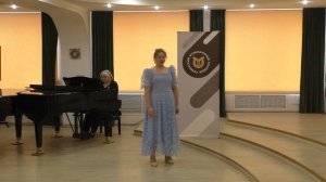 Соколовская Екатерина"КМК" 1. Монтеверди  LASCIATEMI MORIRE  2. Кюи "Царскосельская статуя"