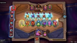 Учусь играть в HearthStone Поля сражений. Кто умеет подсказывайте.
