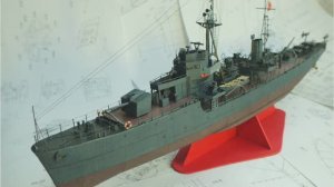"Нетрадиционный" Японец ″IJN Hiburi.″ от Model Hobby, 1:200. Автор теста и сборки Михаил Чекушев