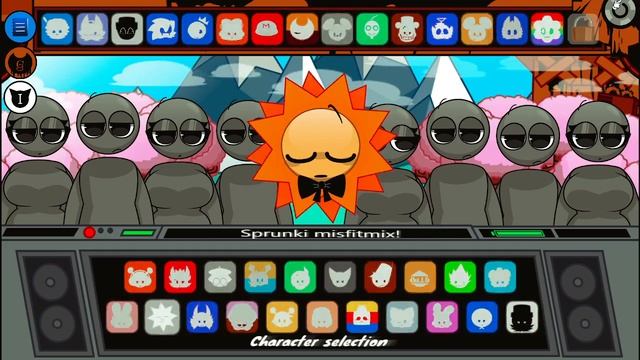 Sprunki misfitmix Mr.Sun.