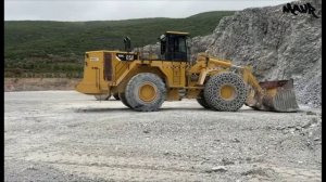 Колесный погрузчик Caterpillar 992K, погрузка самосвалов Caterpillar 777F - Interkat SA