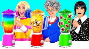 Кулинарный Челлендж: Уэнсдей Против Бабушки