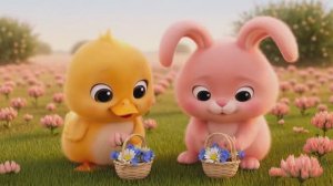 Лапки и Сказки 1 сезон 5 серия «Цветочное поле»