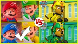 Супер Марио против Щенячьего Патруля: Музыкальная Битва в Тайлс Хоп — Танцевальный Ритм 🍄