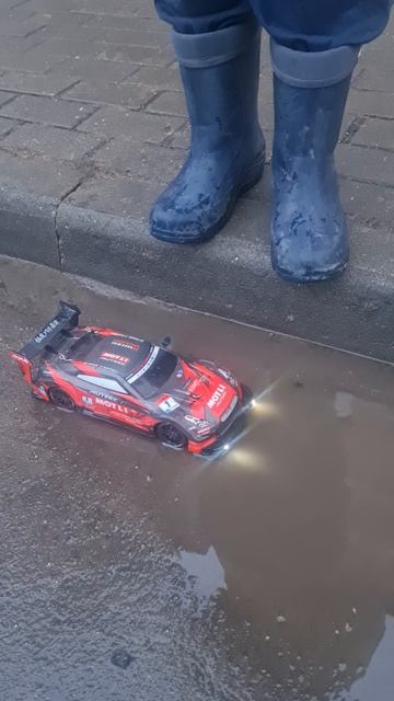 сделал из дрифт модели Rc подводную лодку Ну почти