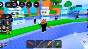 Получил infinity anububu в сбегите от цунами ради брейнротов в роблокс. 😳