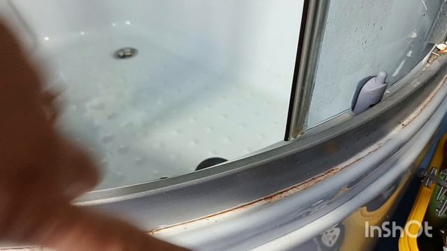 Как убрать налёт в душевой кабине !? НИКАК !!! 🤦