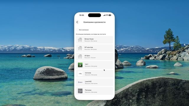 Как настроить профиль в M1 Pro | Фото, данные, компании и роли