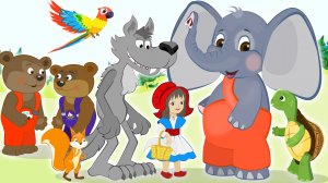 ЛУЧШИЕ ДОБРЫЕ СКАЗКИ: Красная Шапочка, Попугай и Черепаха🐢, Медвежата  Сборник мультфильмов на ночь