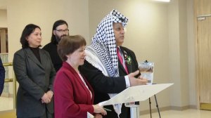 В районном доме культуры Мамадыша открылась выставка «Палестина в наших сердцах»