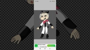 Персонаж моего брата - Панди! Я его перерисовала!