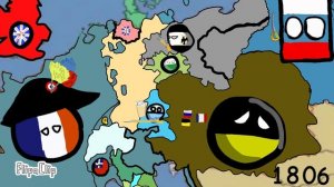 История Наполеоновских войн на карте (кратко)