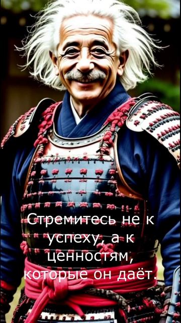 «Стремитесь не к успеху, а к ценностям, которые он даёт» Альберт Эйнштейн
