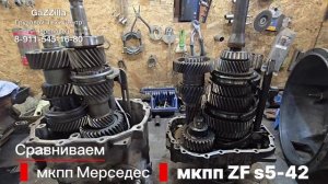 Сравниваем кпп ZF s5-42 и кпп Мерседес