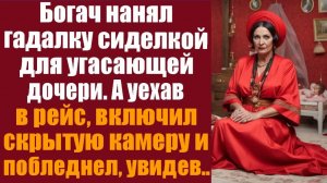 Истории из жизни. Слушать истории. Богач нанял гадалку сиделкой  для угасающей дочери, а уехав в рей