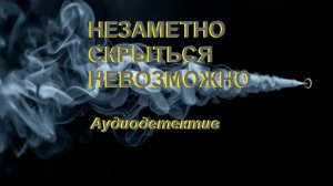 Аудиокнига "Незаметно скрыться невозможно"