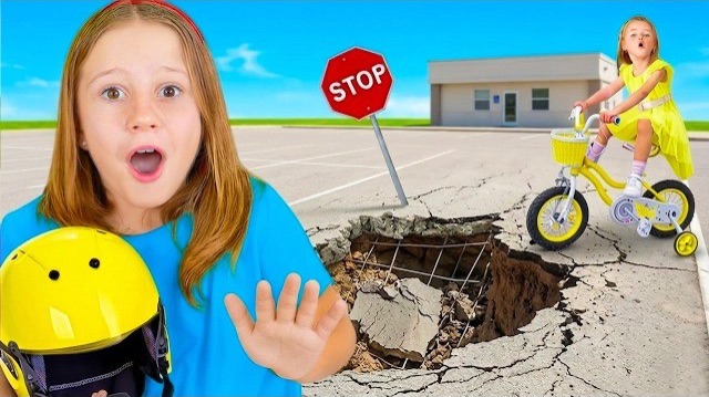 Настя с друзьями придумывают весёлые игры и развлечения