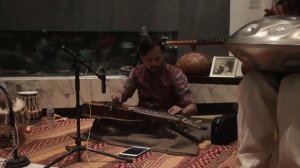Raga Bhim Dhwani (Slide Guitar, Handpan) | Rhitom Sarkar | Washington DC