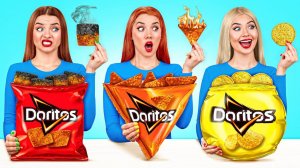 Геометрический челлендж с едой