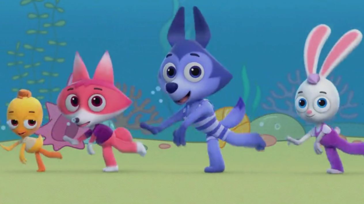 Цветняшки. Цветняшки учатся сравнивать цвета. Для малышей. ч 4