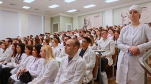 Сенатор РФ ответила на вопросы студентов-медиков НИУ «БелГУ»