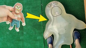 Что если набрать в Гориллу 100 литров воды Затопил весь двор!