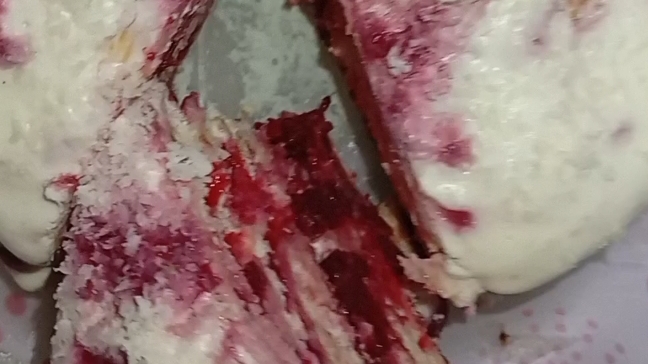 торт вишнёвый Рафаэлло на сковороде