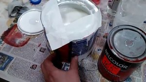 №65- Как лучше наливать краску из банки.