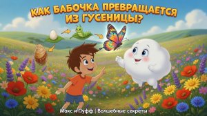 9 серия Как бабочка превращается из гусеницы