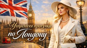 Утренняя прогулка по Лондону от Вестминстера до парка Баттерси 4K