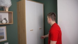 Шкаф 2-дверный SCANDICA Хортен