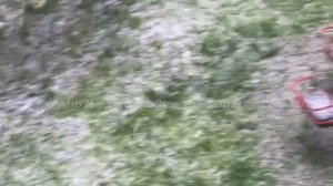 В Краснодаре днем 9 апреля выпал град